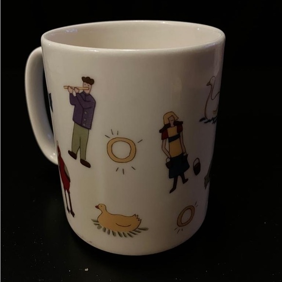 “Twelve Day of Christmas” Coffee/Tea Mug Ceramic Made in Thailand - Picture 3 of 4